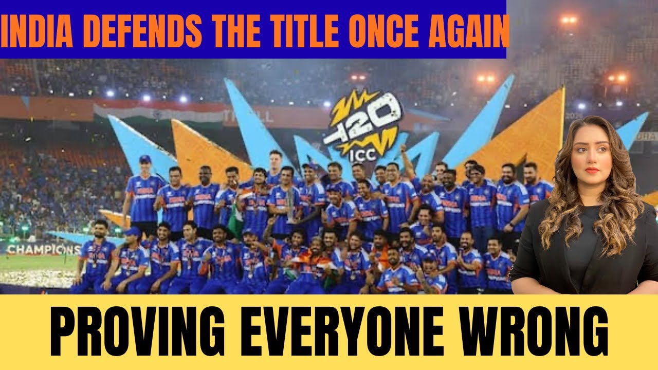 India Defends The Title Proving All Predictions Wrong| Champions Of T20 World Cup 2026| India Won 🏆 