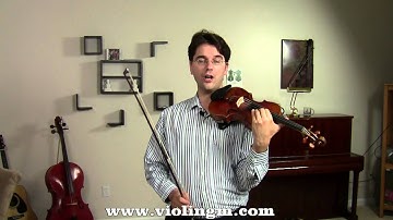 Three Octave Violin Scale Practice - Talking about Guiding Fingers