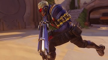 RAW VIDEO | OVERWATCH | SOLDIER 76 | CLASSIC | HELIX | HIGHLIGHT INTRO | EGYPT