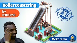 Rollercoastering By H3Lv3C10 Mekorama Master Makers