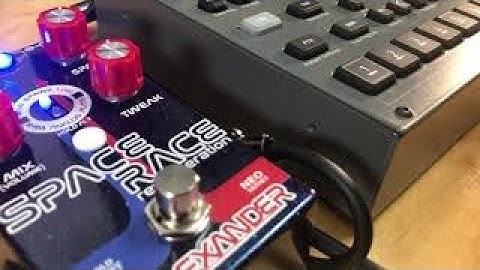 Voyage - Alexander Pedals Space Race Reverberation Elektron Octatrack