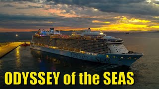 Odyssey of the Seas - Royal Caribbean - Scenic Ship Tour during Summer Mediterranean Cruise - 4K HDR