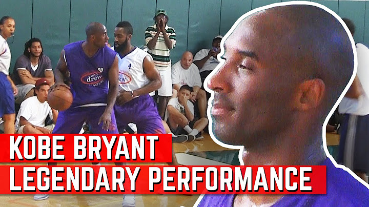 Kobe Bryant LEGENDARY Performance VS James Harden At Drew League! - 天天要闻