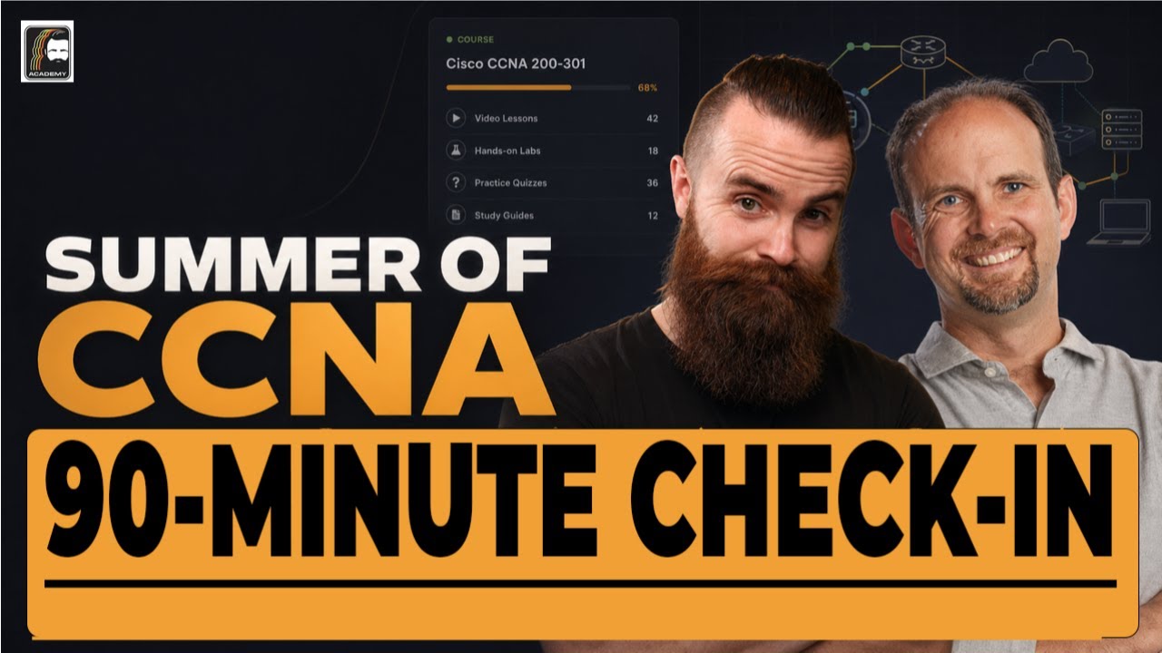 Certification Questions | LIVE AMA | Summer of CCNA | 06/18/2026