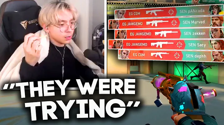 TenZ Reacts to Evil Geniuses vs Sentinels | VCT Americas 2023