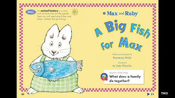 "Max and Ruby   A Big Fish for Max" story Grade 1