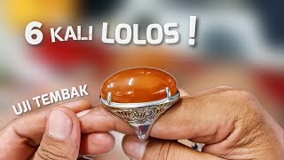 KISAH BATU AKIK YANG LOLOS UJI TEMBAK 6 KALI ❗ Kolektor Batu Akik Termahal di Indonesia