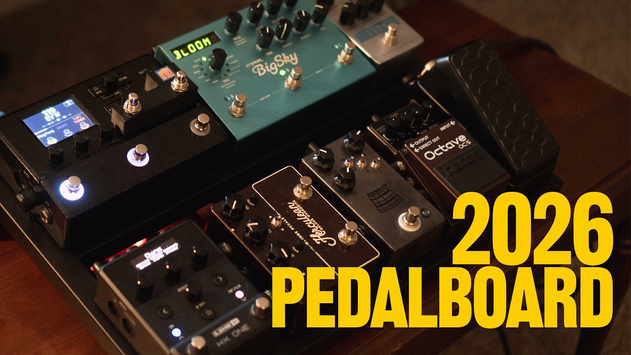 2026 PEDABOARD RUNDOWN | #worship #pedalboard #tonex - YouTube