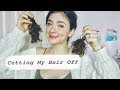 Chopping Off My Hair || Curly Hair Journey