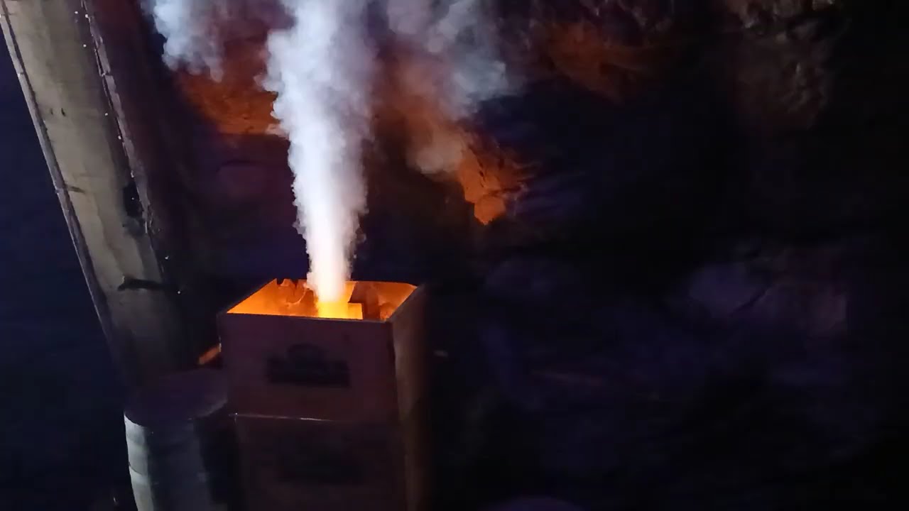 Fog distribution: fire in the hole. 