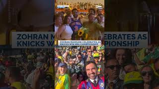 HISTORIC WIN!! NYC Mayor Zohran Mamdani celebrates as Knicks win NBA championship