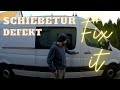 Schiebetür vom VW Crafter defekt | Meine Lösung