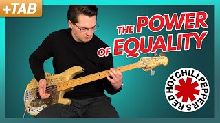 The Power Of Equality  Red Hot Chili Peppers  Bass Cover  Play Along Tabs
