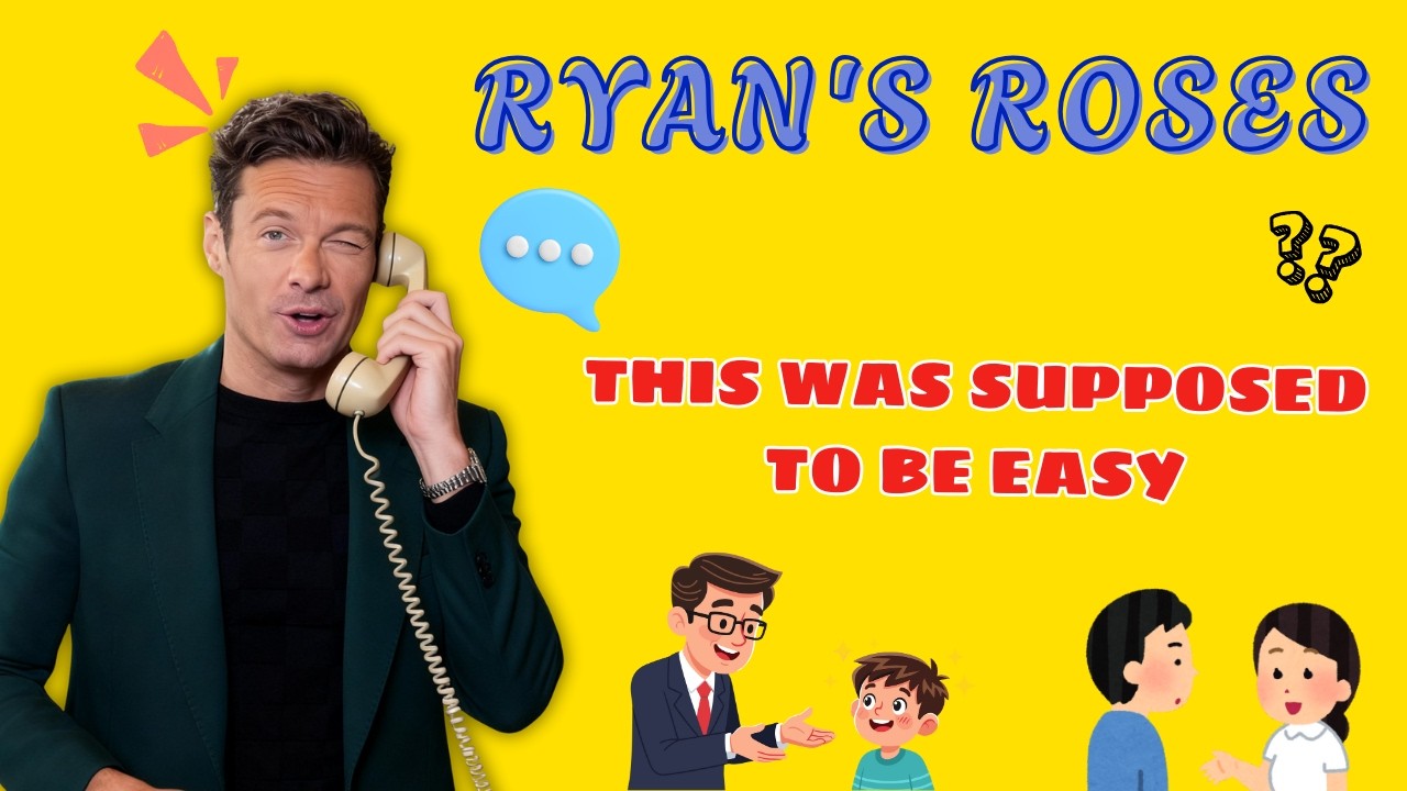 This Was Supposed to Be Easy | Ryan Seacrest