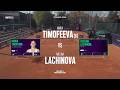 (6) Maria Timofeeva vs (WC) Adeline Lachinova - Game, Set, Match +Xtra Rallies