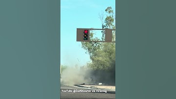 Instant Karma: Hit-and-Run Car Flips After Running Red Light! - learn how to drive
