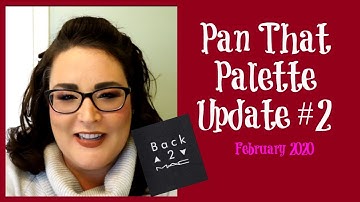 Pan That Palette | Update #2 | February 2020 | Back 2 MAC | Everyday Makeup Drawer |
