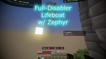 [Free Config] Full-Disabler on Lifeboat w/ Zephyr