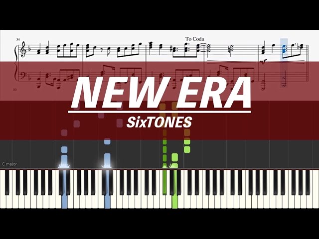 ピアノ楽譜 New Era Sixtones 上級 半妖の夜叉姫 Op主題歌 Youtube