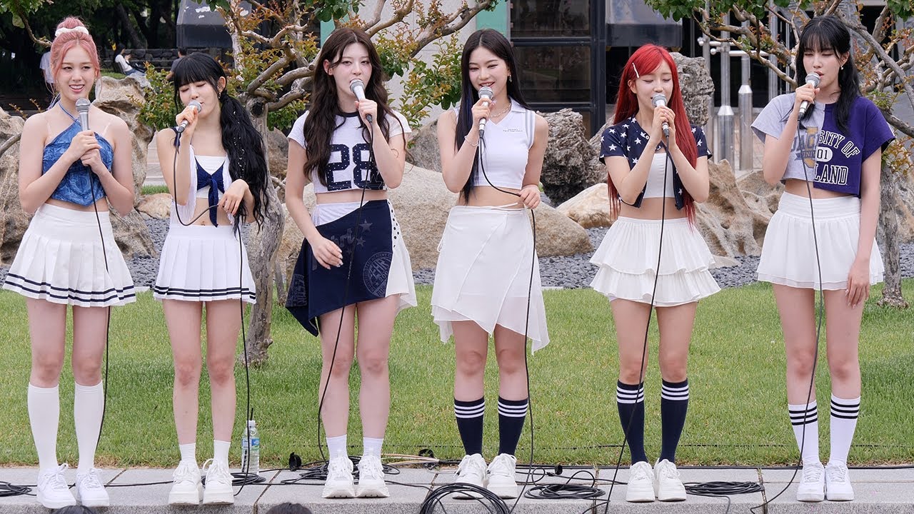 스테이씨 (STAYC) 수록곡 한소절 무반주 생라이브｜뮤직뱅크 미니팬미팅 MINI FAN MEETING 240705