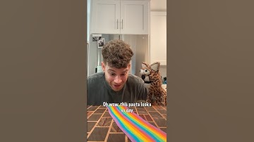 So proud of this pasta! #pride #rainbowpasta #ayocheetah