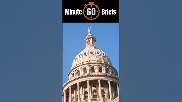 Blocking Of Texas Redistricting Explained In 60 Seconds