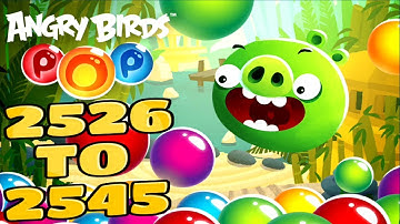 Angry Birds Stella Pop Levels {2526 To 2545} Non PowerUp Walkthrough For Android & iOS