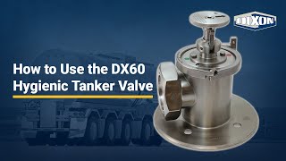 How to use the DX60 Hygienic Tanker Valve