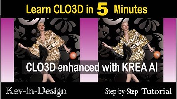 Enhance clo3d rendering with AI
