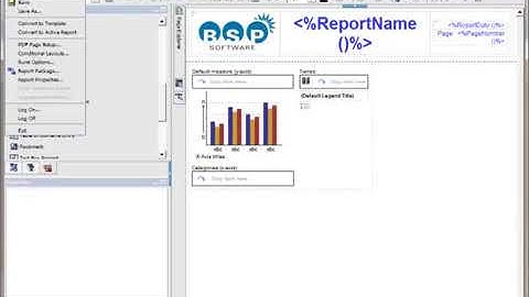 Using Layout Components in our IBM Cognos Environment