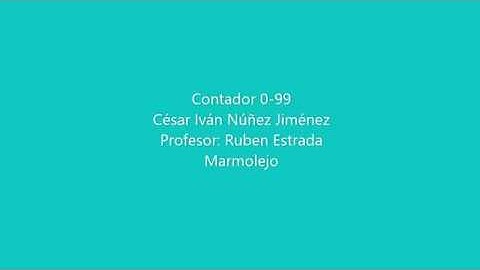 Contador 0-99 Pic18f4550