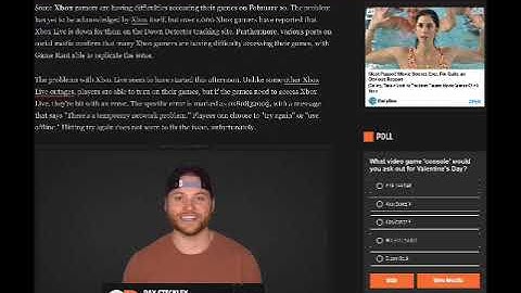 Xbox Live Down for Some Player Preventing Accessing Games Online and Offline - Error Code 0x80832003