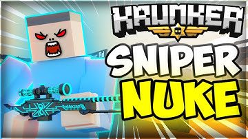 SATISFYING NUKE with the SNIPER! | Krunker.io