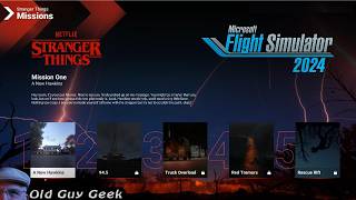 Microsoft Flight Simulator 2024 - Stranger Things - Mission 1- New Hawkins