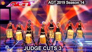 Revolution Queens Malambo Group from Argentina | America's Got Talent 2019 Judge Cuts