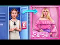 ¡BARBIE en la Vida REAL! ¡Cambio de Imagen Extremo de NERD a BARBIE!