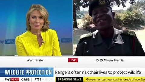 World Ranger Day 2023: Sky News interview with Benson Kanyembo, CSL Law Enforcement Advisor