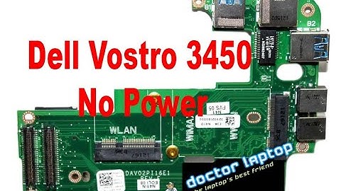 how to no power laptop  repair| dell vostro 3450 laptop no power repair| 2023