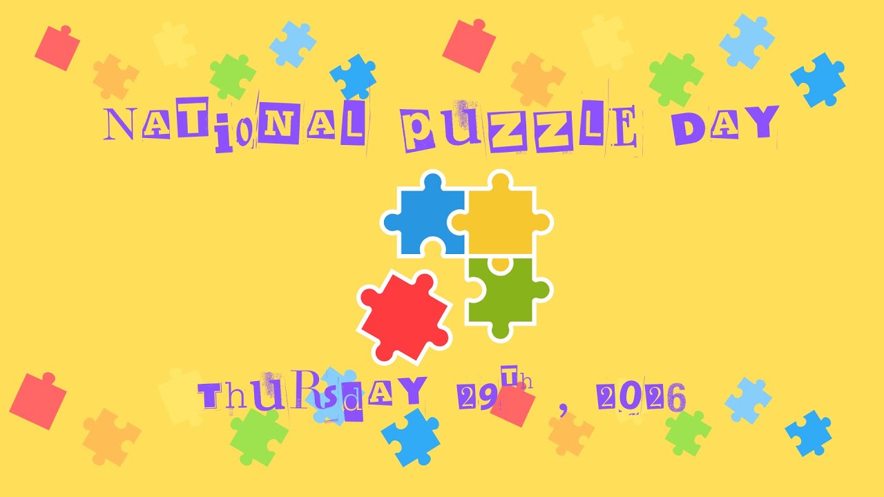 National Puzzle Day (1/29/2026)