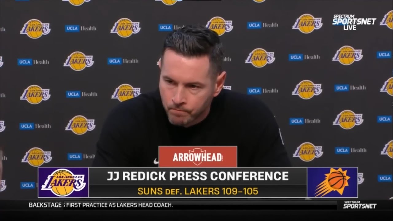 JJ Reddick is extremely pissed after Lakers first loss vs Suns