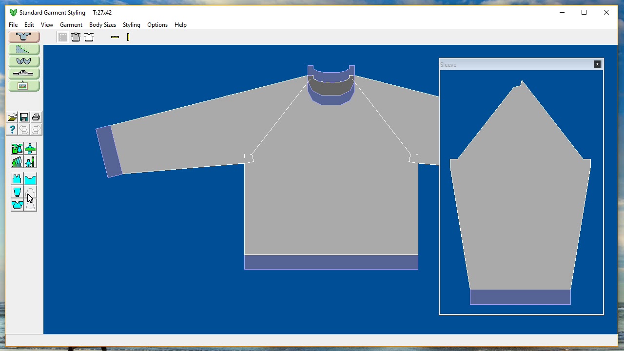 DesignaKnit 8 Tutorial  Raglan Pullover erstellen!