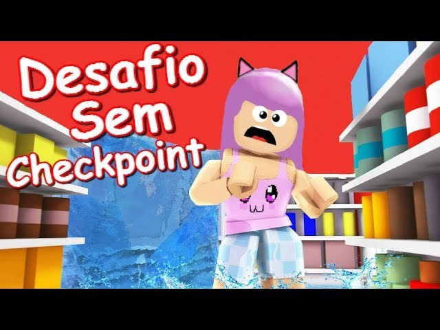 Roblox - ESCAPAMOS DO SUPERMERCADO MALUCO (Escape The Supermarket Obby)