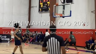 Zein Wahdan - 6’9” - F/C - C/O 2023 - SCA - Hoop Group Fall HS Showcase Highlights