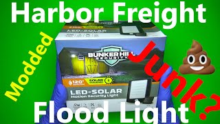 Harbor Freight Solar Floodlight - Unboxing and Teardown with Efficiency (Battery Life) Mod by Electronicle 638 views 2 years ago 23 minutes