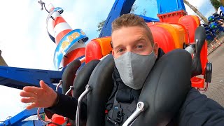 Riding Air Race At Drayton Manor - Rider Cam POV