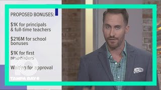 Gov. DeSantis asking Florida lawmakers for $1,000 bonuses for educators