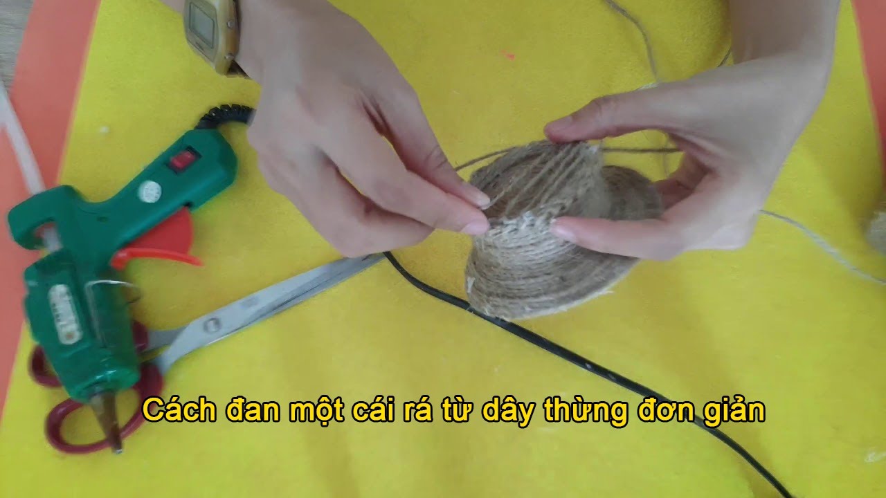 dây thừng trang trí tphcm New Update Sử dụng dây thừng trang trí chiếc mũ mini xinh xắn