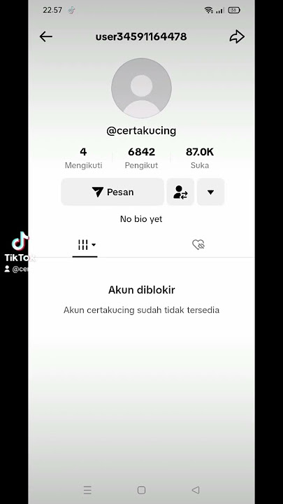 Cara memulihkan akun tiktok terblokir #trending #tiktok #freepalestine