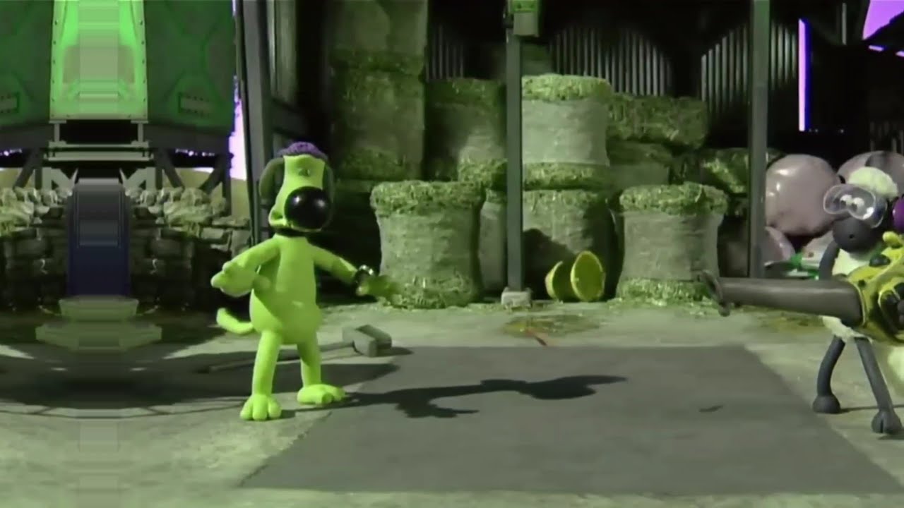 Shaun and Bitzer Team Up to Save the Cement! 😂🍃 / Cartoon For Kids 