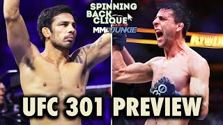 UFC 301 Preview: Alexandre Pantoja vs. Steve Erceg, Jose Aldo Returns, More | Spinning Back Clique